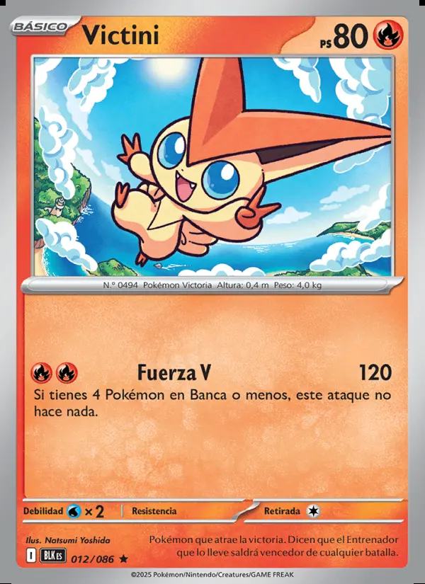 Image of the card Victini