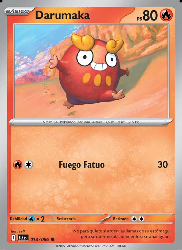 Image of the card Darumaka