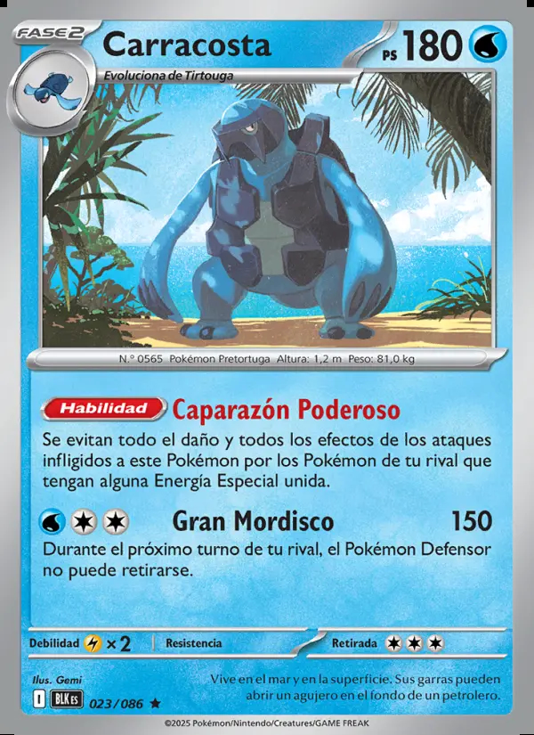 Image of the card Carracosta