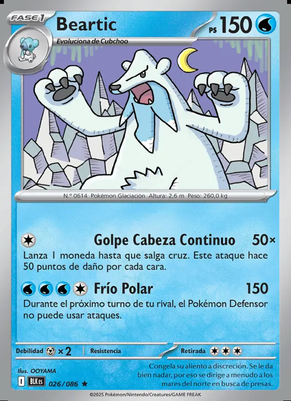 Image of the card Beartic