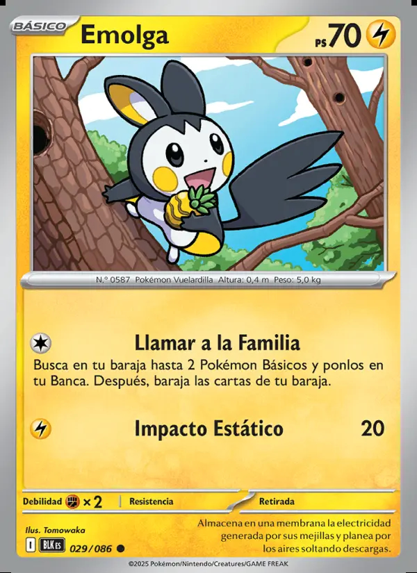 Image of the card Emolga