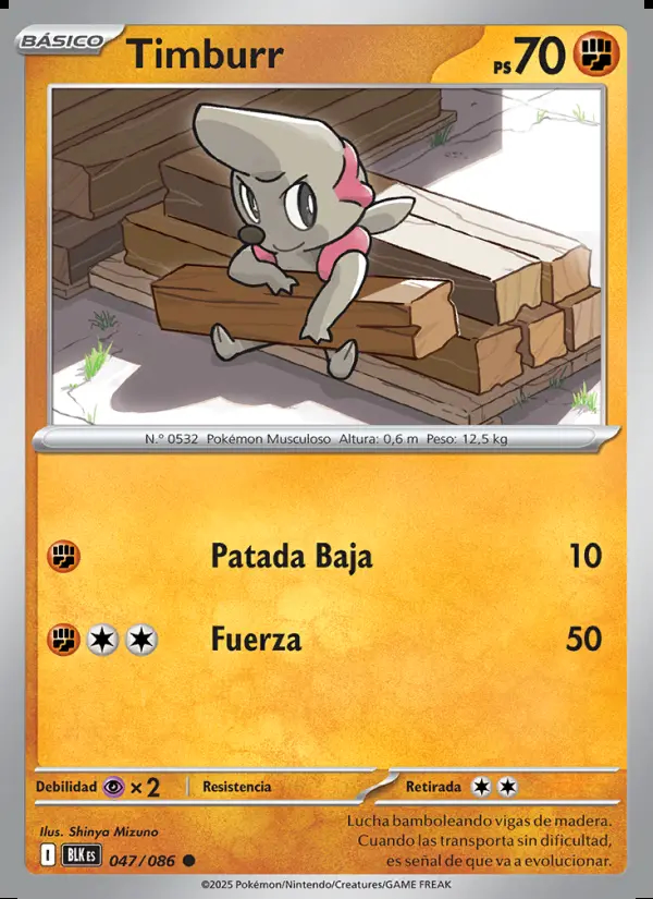 Image of the card Timburr