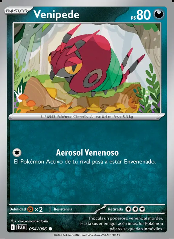 Image of the card Venipede