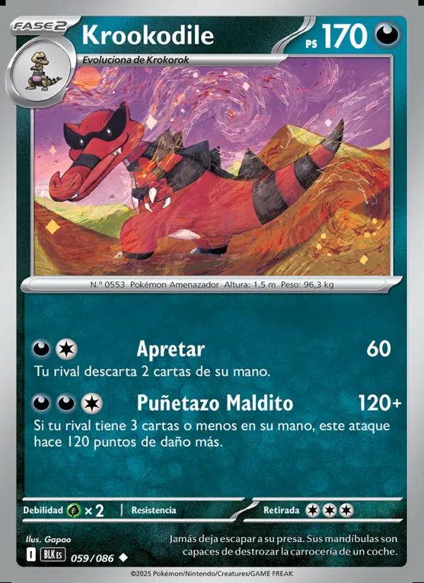 Image of the card Krookodile