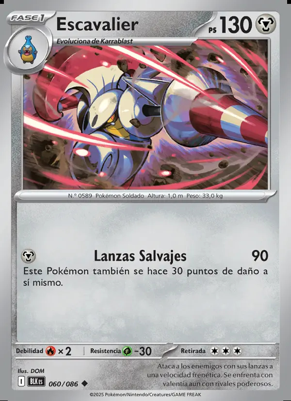 Image of the card Escavalier