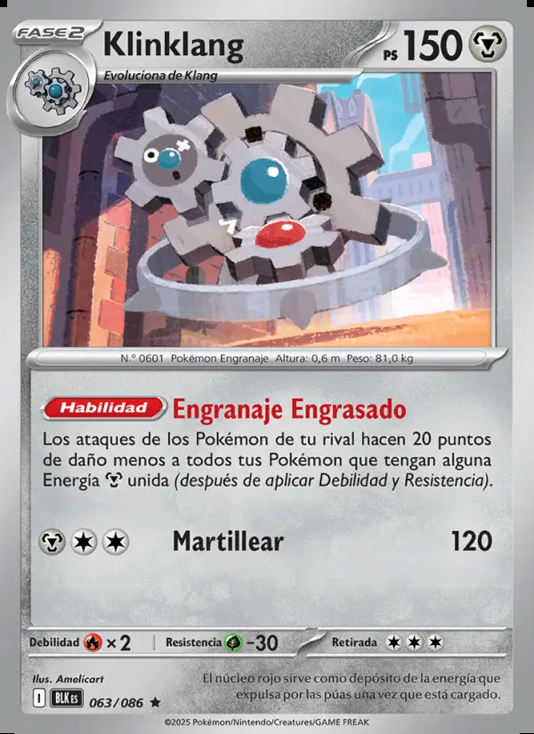 Image of the card Klinklang