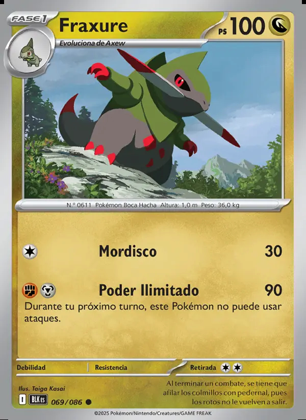 Image of the card Fraxure
