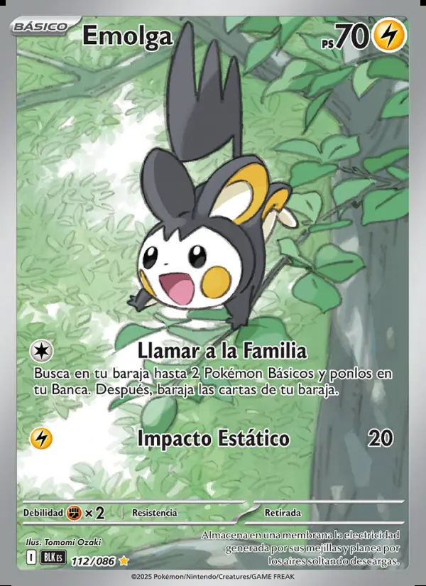 Image of the card Emolga