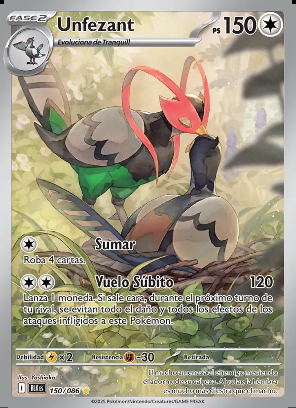 Image of the card Unfezant