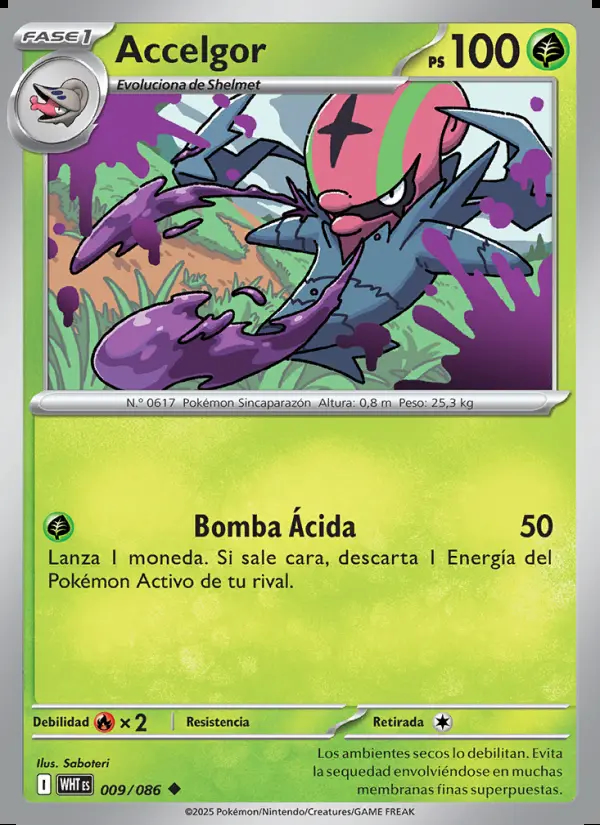 Image of the card Accelgor