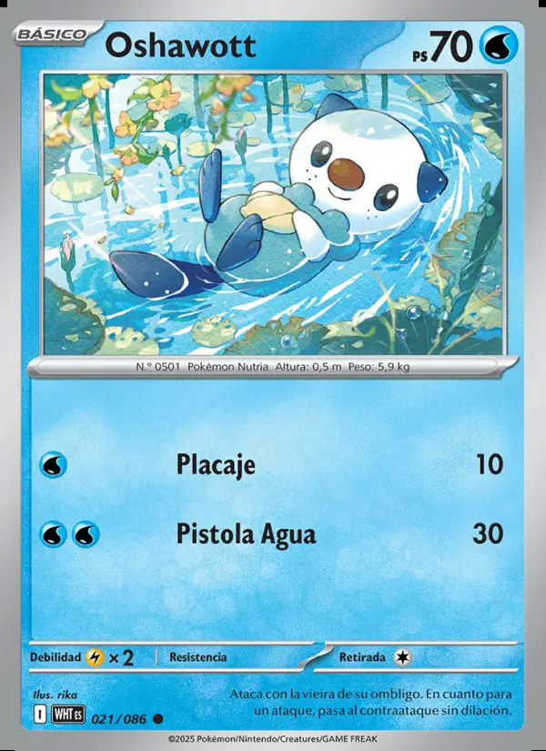 Image of the card Oshawott