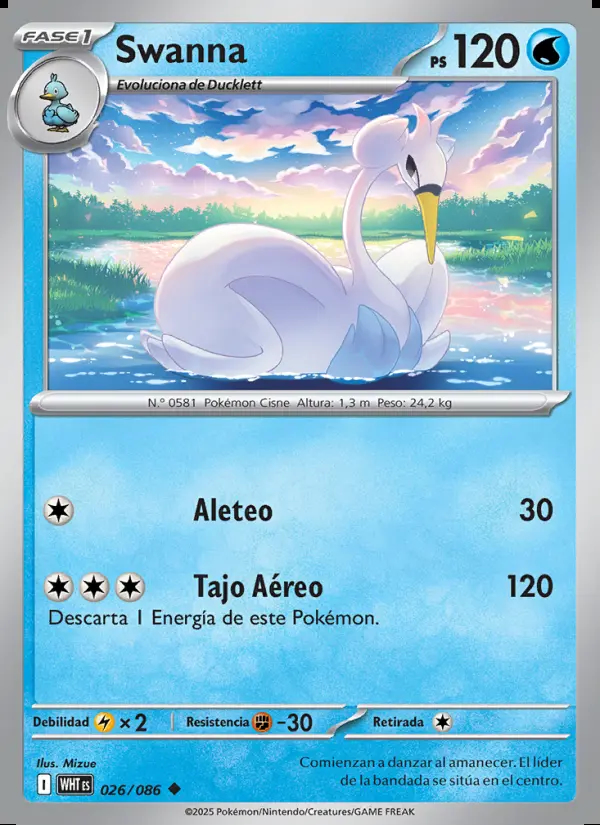 Image of the card Swanna