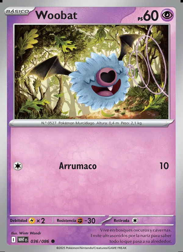 Image of the card Woobat