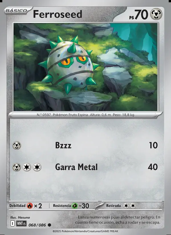 Image of the card Ferroseed