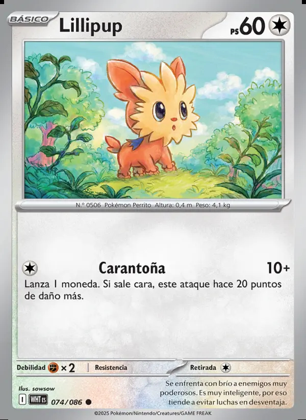 Image of the card Lillipup