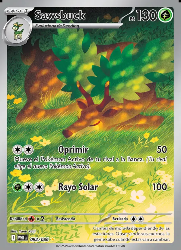 Image of the card Sawsbuck