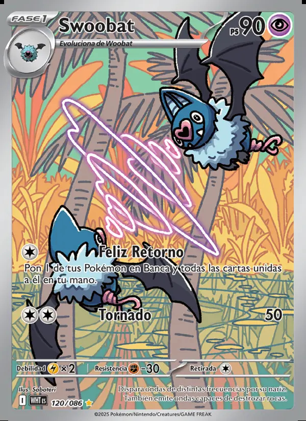 Image of the card Swoobat