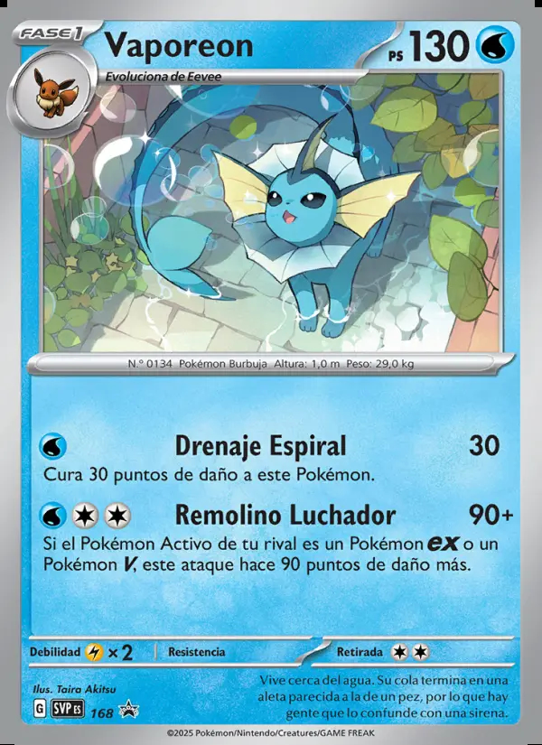 Image of the card Vaporeon