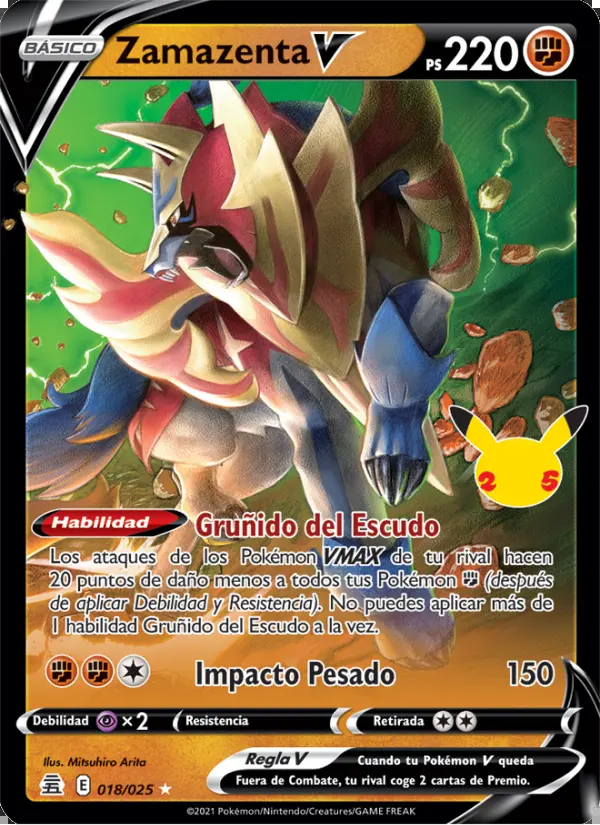 Image of the card Zamazenta V