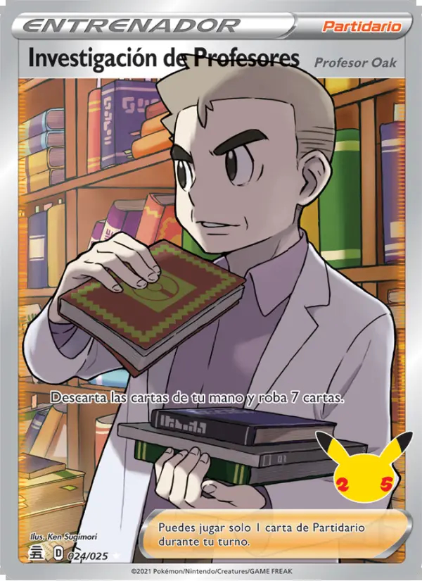 Image of the card Investigación de Profesores (Profesor Oak)