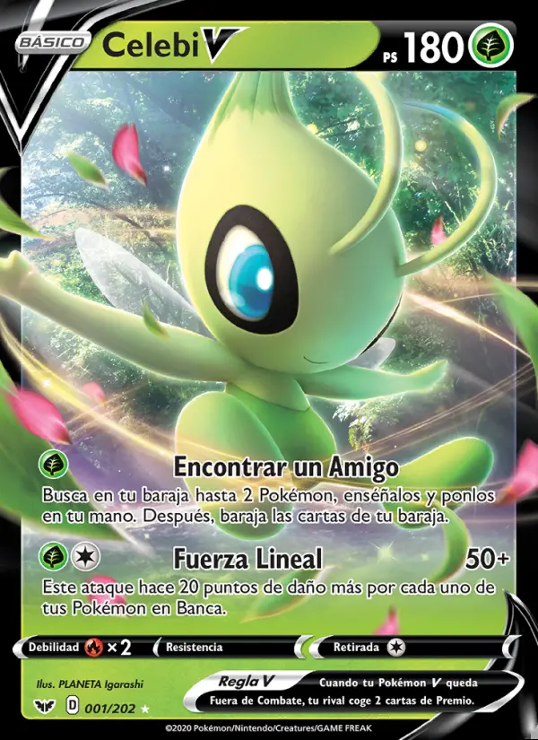 Image of the card Celebi V