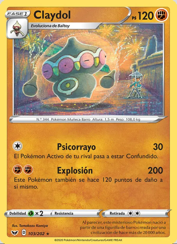 Image of the card Claydol