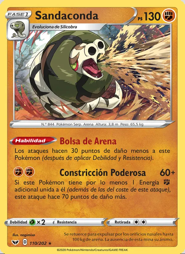 Image of the card Sandaconda