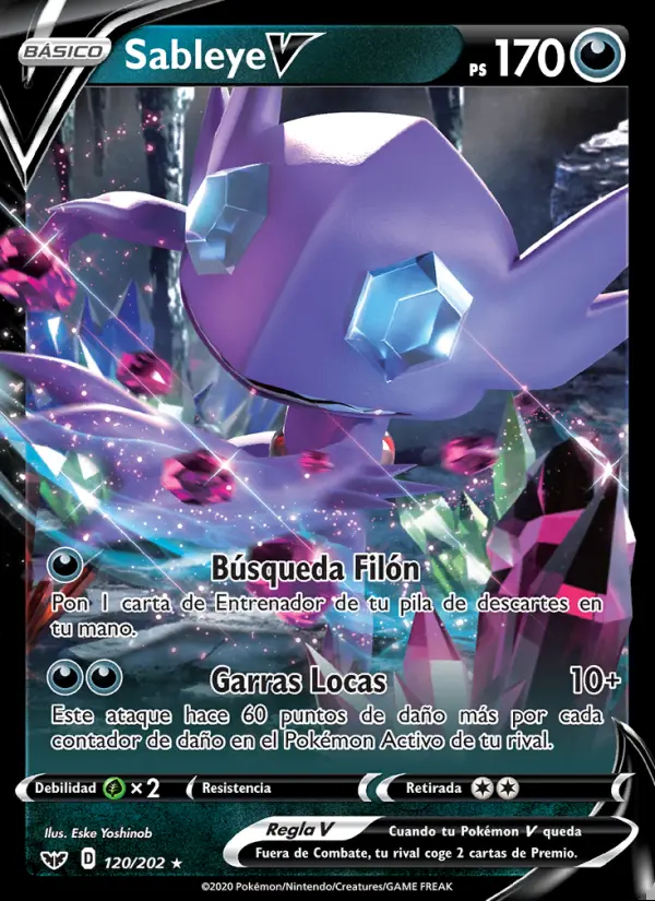 Image of the card Sableye V