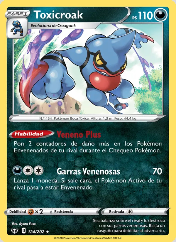 Image of the card Toxicroak