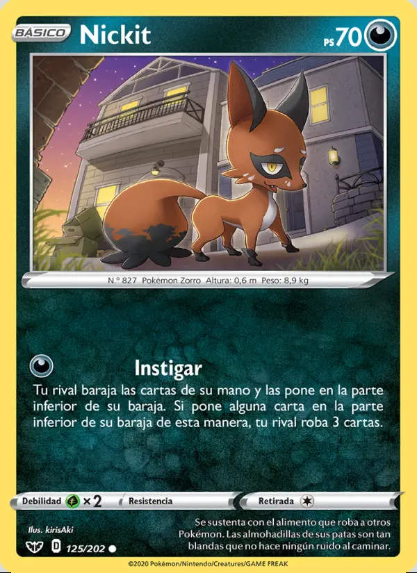 Image of the card Nickit