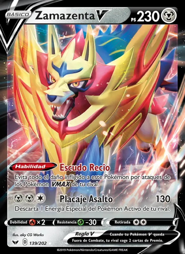 Image of the card Zamazenta V