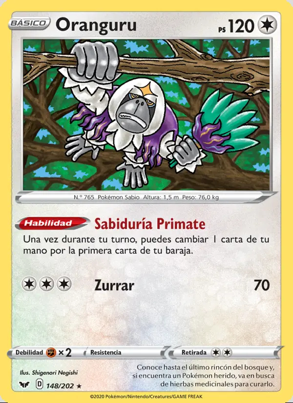 Image of the card Oranguru