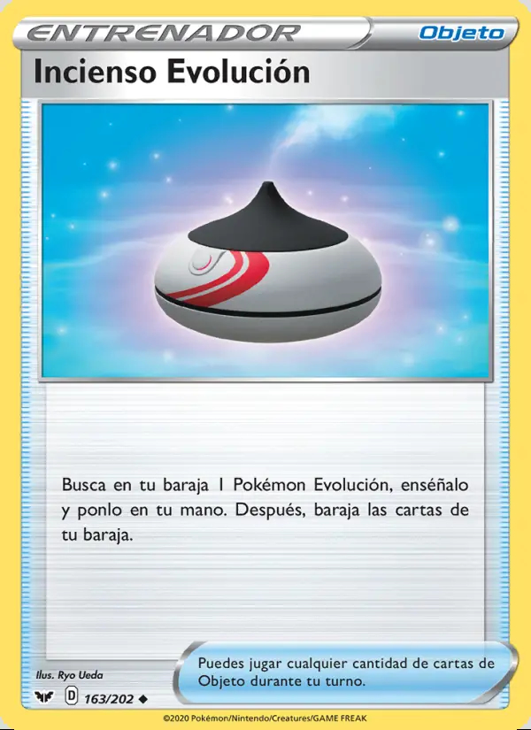 Image of the card Incienso Evolución