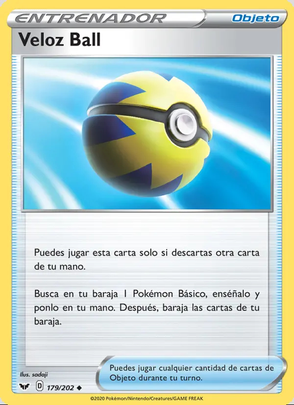 Image of the card Veloz Ball