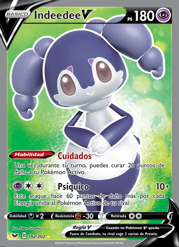 Image of the card Indeedee V