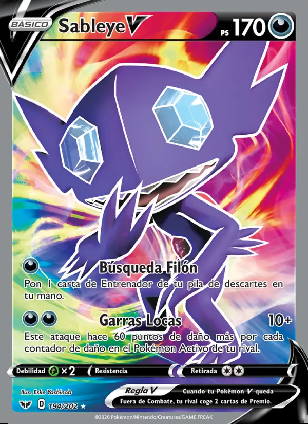 Image of the card Sableye V