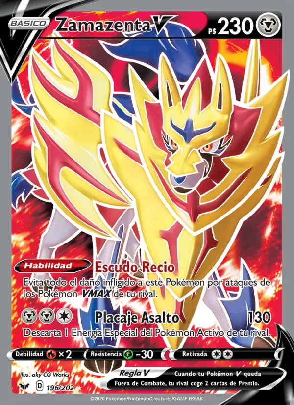 Image of the card Zamazenta V