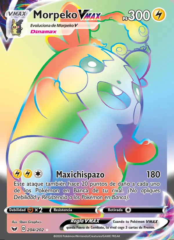 Image of the card Morpeko VMAX