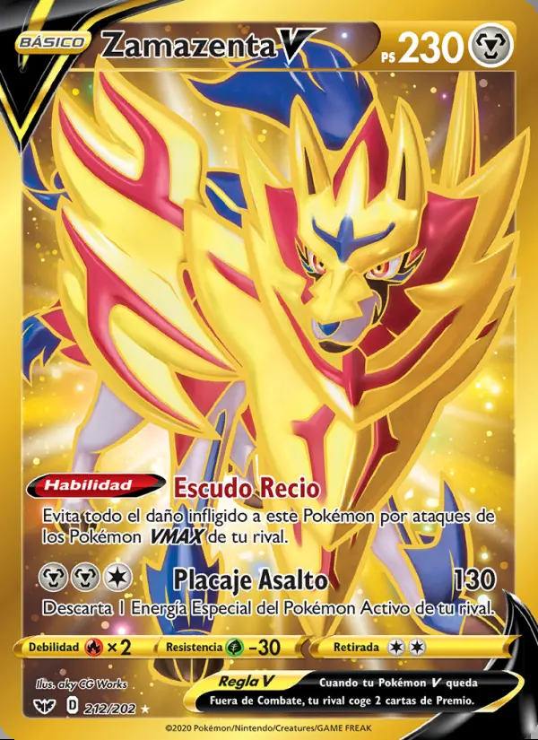 Image of the card Zamazenta V