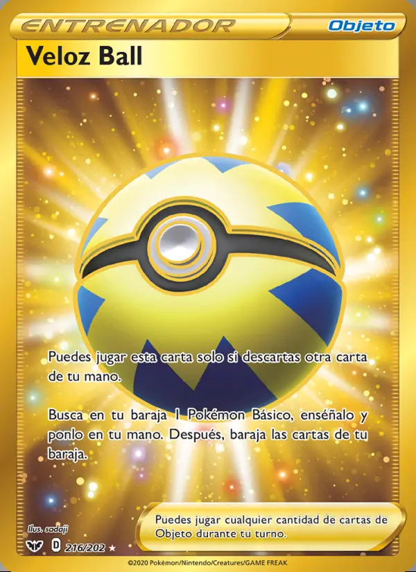 Image of the card Veloz Ball