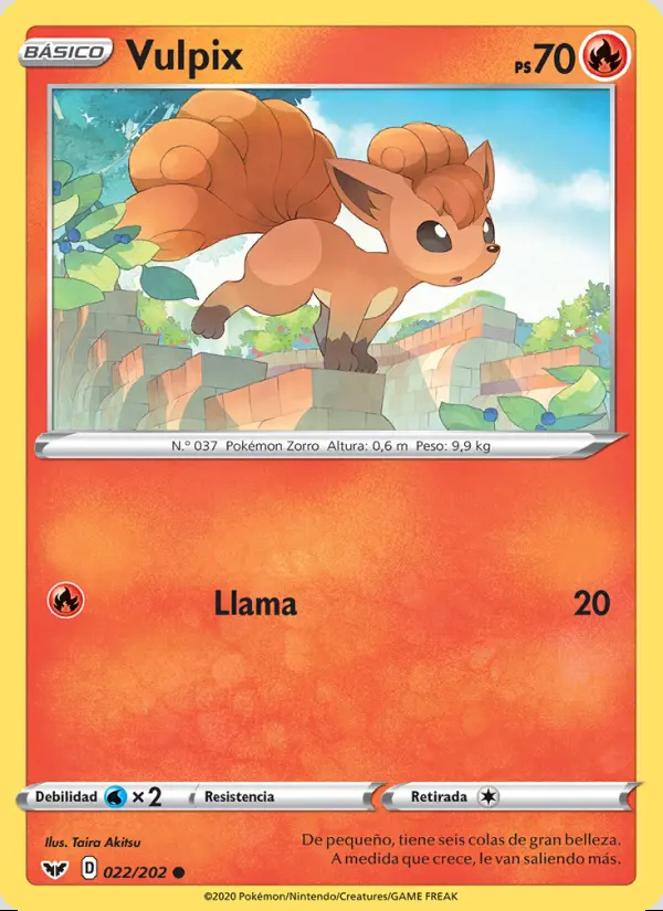 Image of the card Vulpix