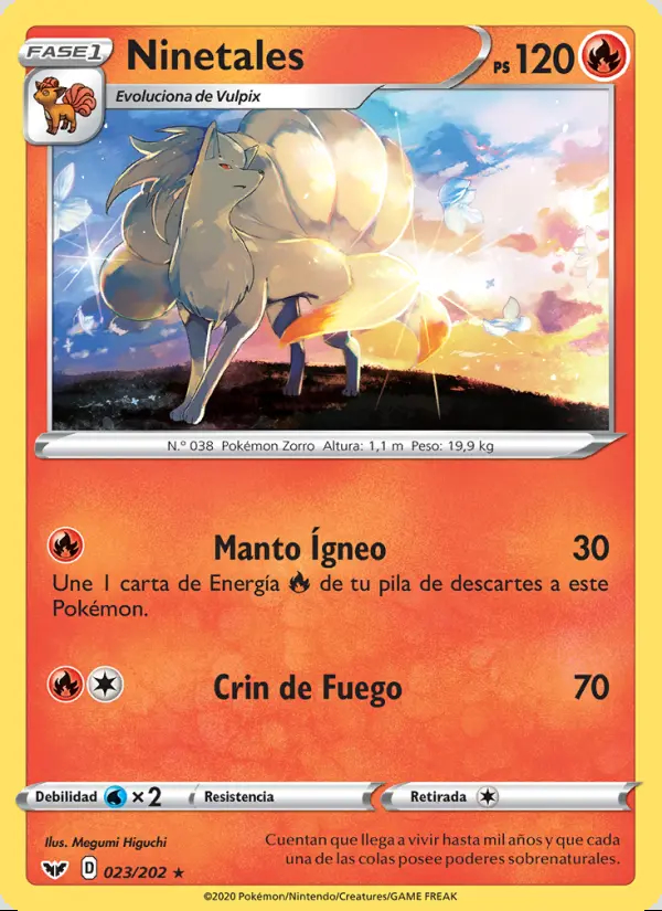 Image of the card Ninetales