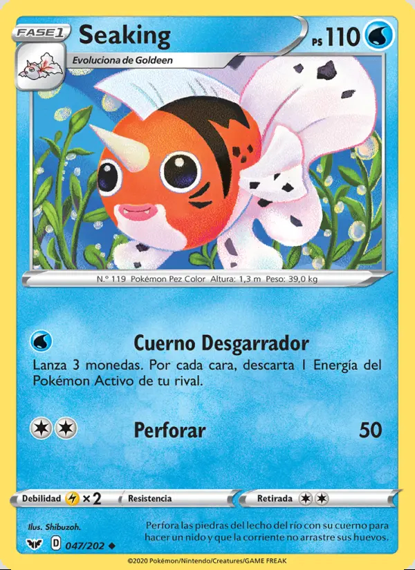 Image of the card Seaking