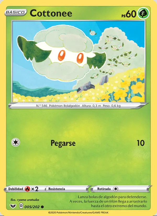 Image of the card Cottonee