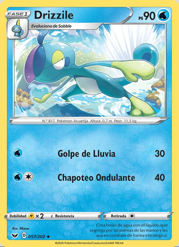 Image of the card Drizzile