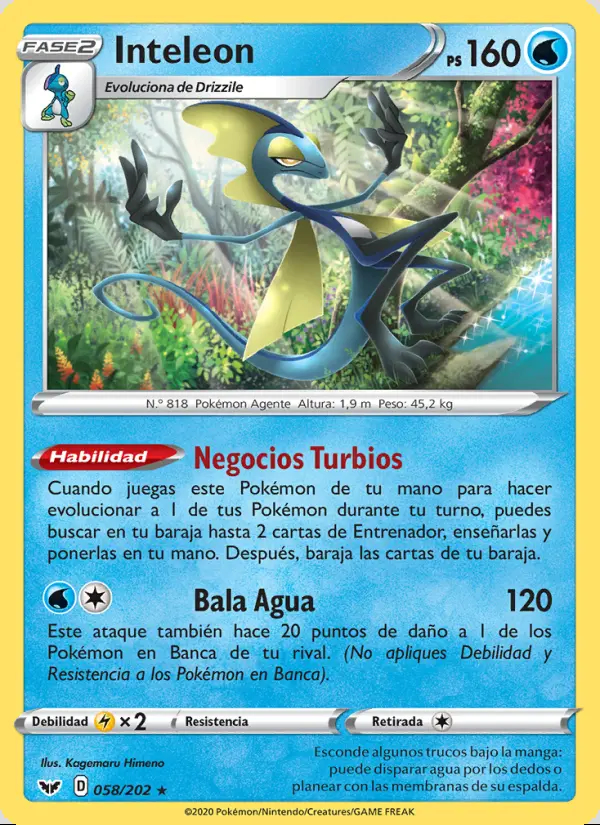 Image of the card Inteleon