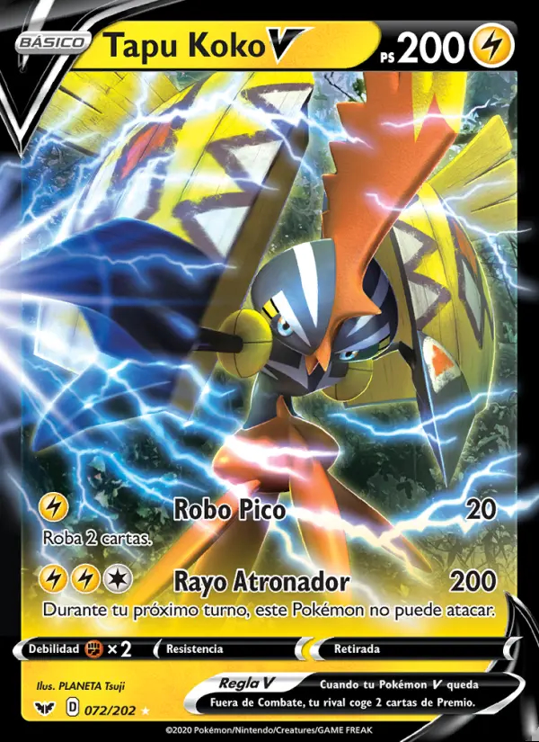 Image of the card Tapu Koko V