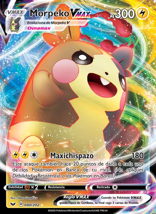 Image of the card Morpeko VMAX