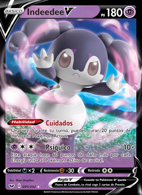 Image of the card Indeedee V