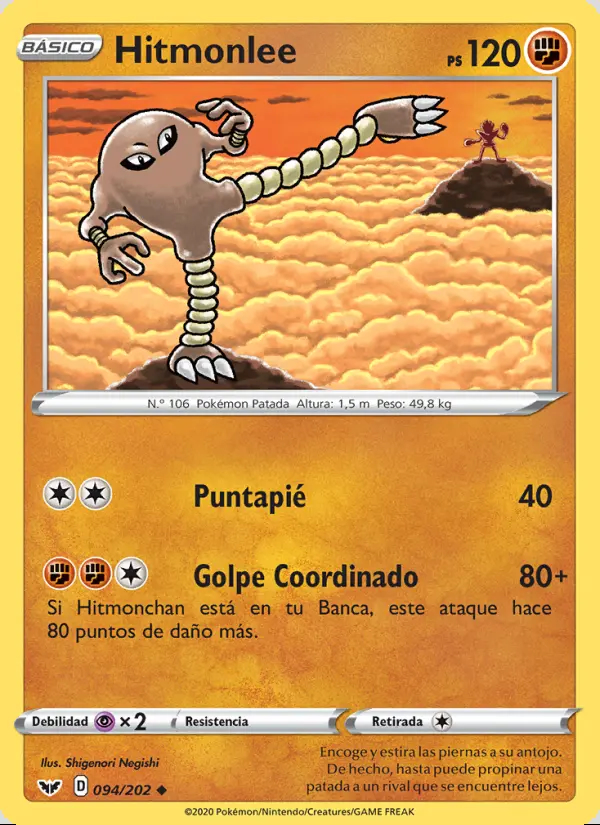 Image of the card Hitmonlee